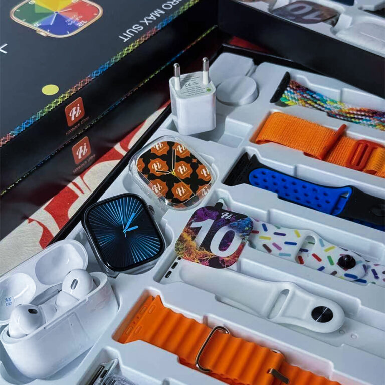 i30 Pro Max Suit (10 in 1 Set) Smart Watch